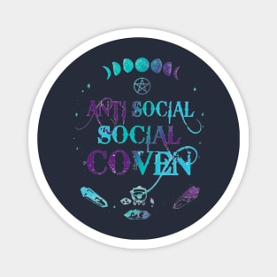 Anti Social Social Coven Magnet